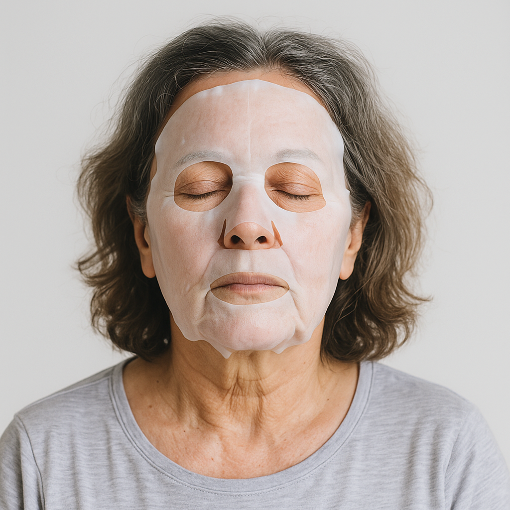 4 Mascarillas Faciales Con Ácido Hialurónico
