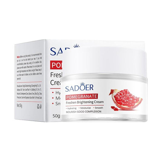 Crema Facial Iluminadora y Refrescante de Granada - 50 ml