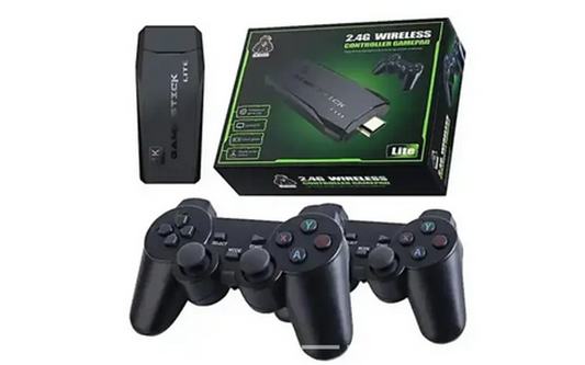 Game Stick 4K con 2 Mandos + 20.000 Juegos Retro